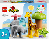 LEGO DUPLO Wild Animals of Africa Toddler Toy