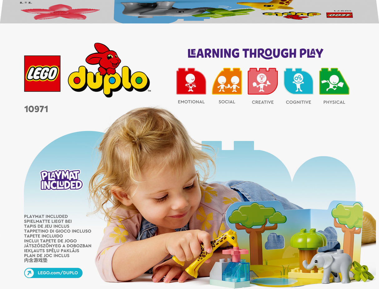 LEGO DUPLO Wild Animals of Africa Toddler Toy