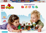 LEGO DUPLO Santa's Gingerbread House Set