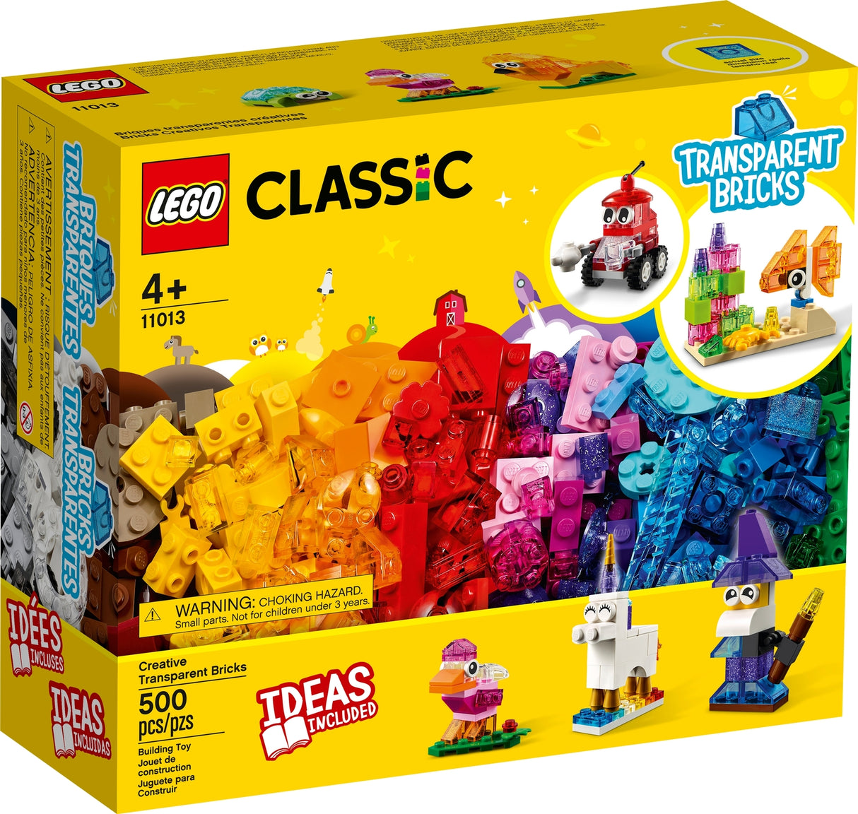 Creative Transparent Bricks