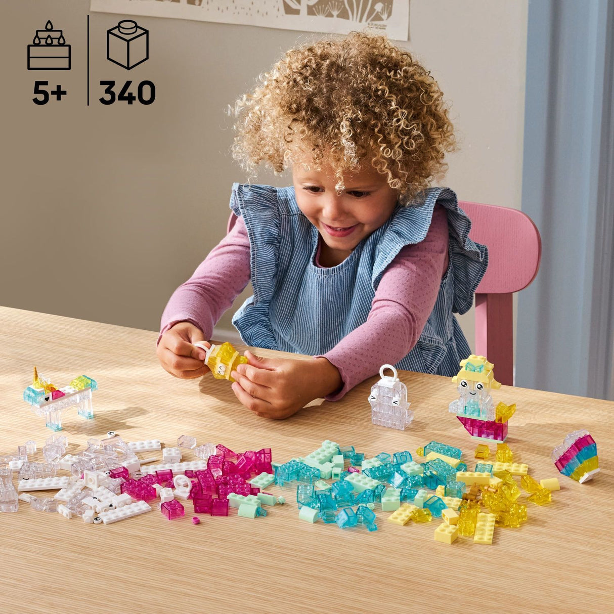 LEGO Classic: Magical Transparent Box