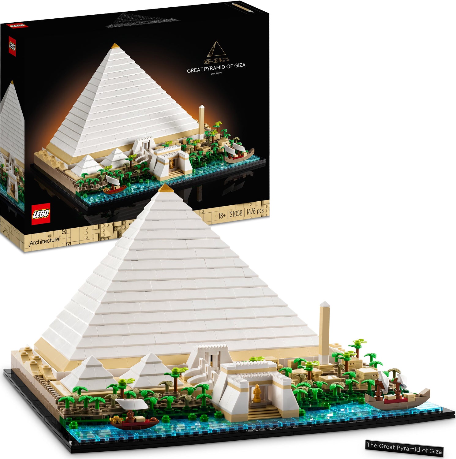 LEGO® Architecture Great Pyramid of Giza Set – Givens Books