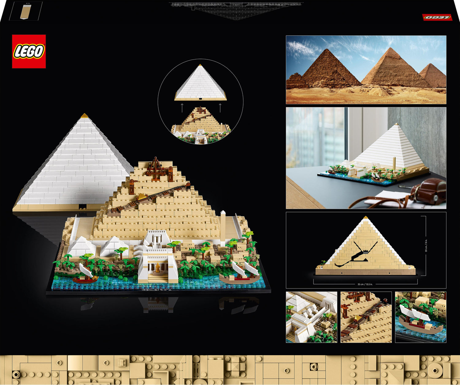 LEGO® Architecture Great Pyramid of Giza Set – Givens Books