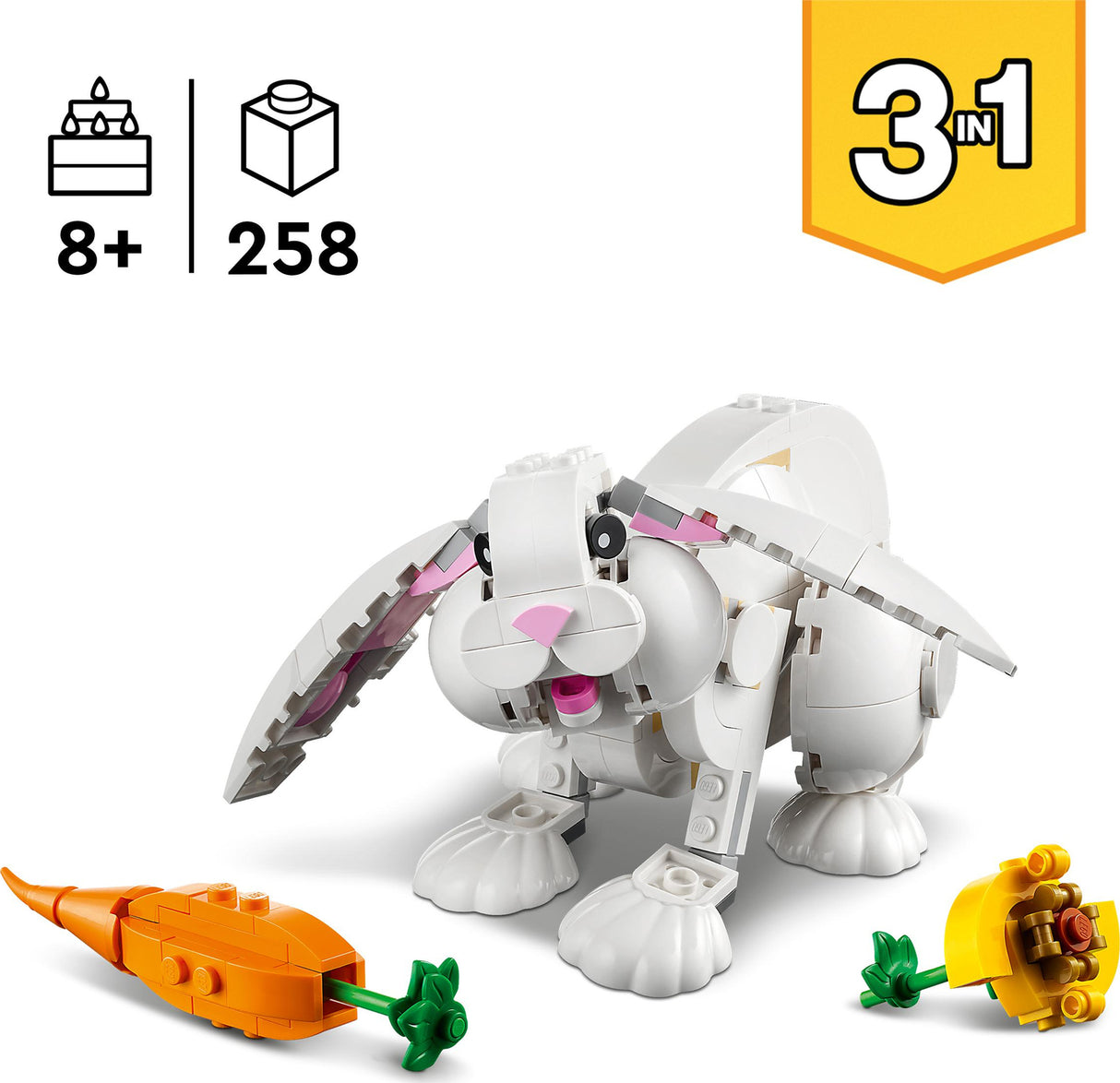 LEGO® Creator: 3in1 White Rabbit