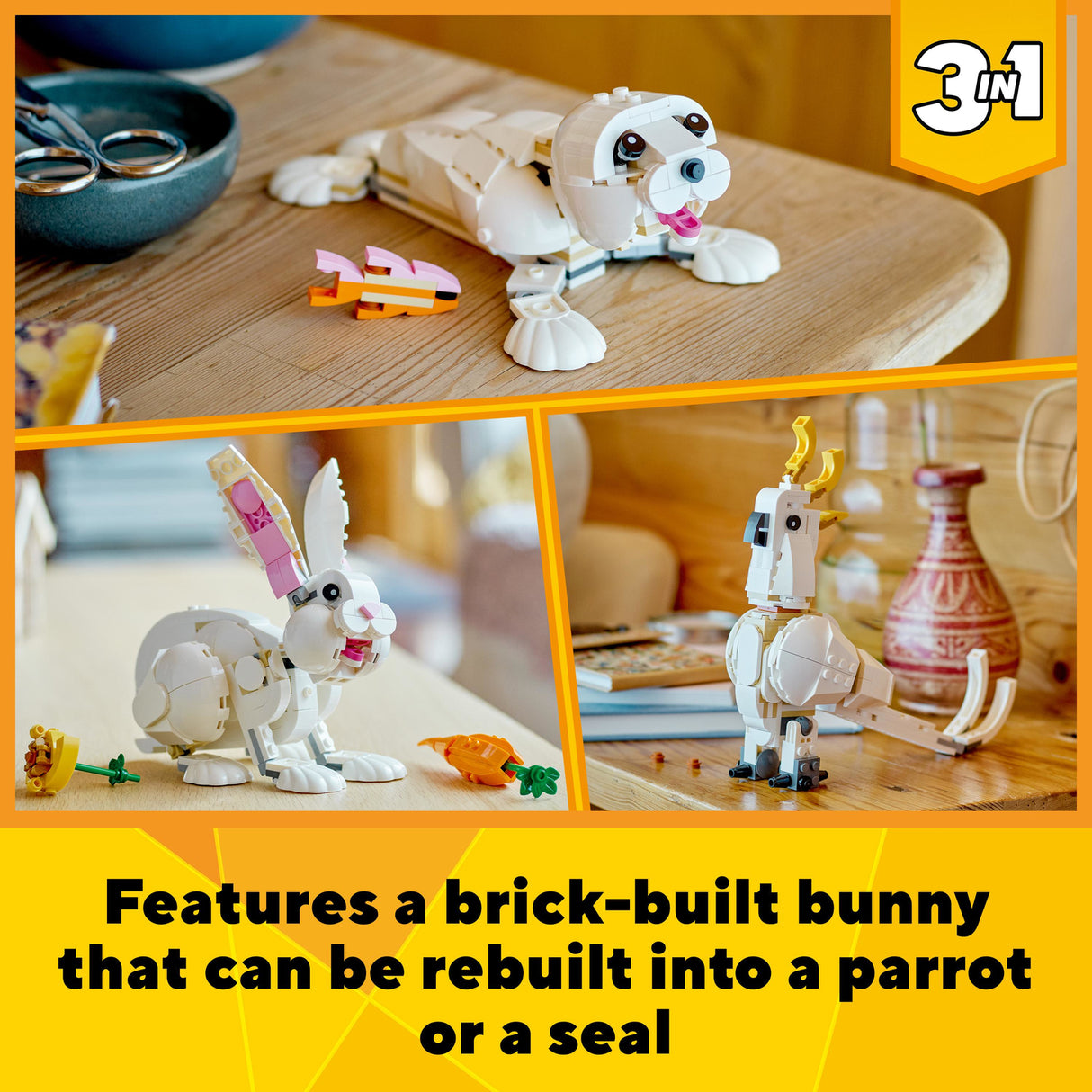 LEGO® Creator: 3in1 White Rabbit