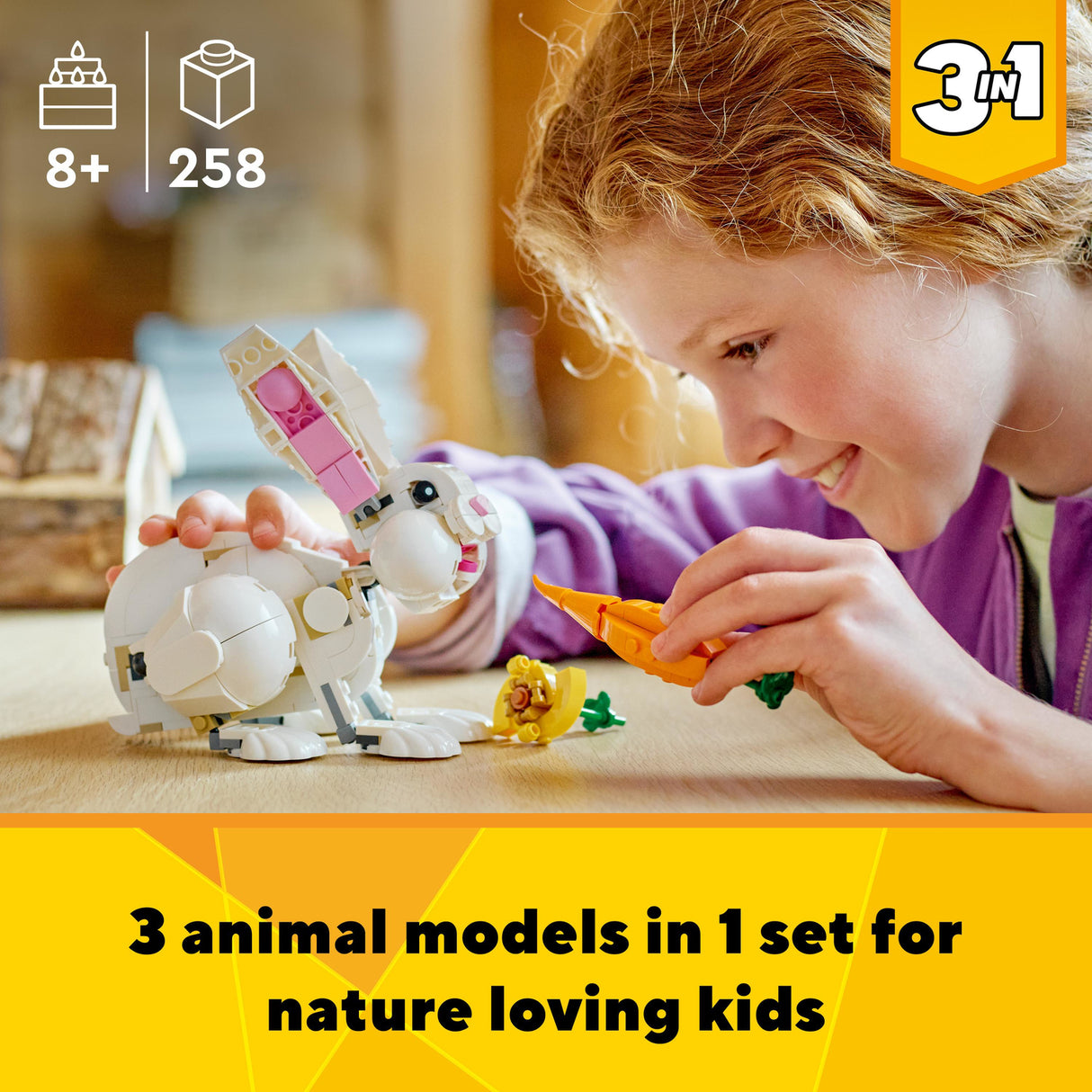 LEGO® Creator: 3in1 White Rabbit