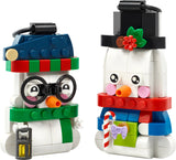 LEGO® Snowman Ornaments