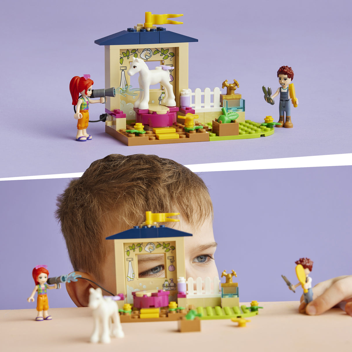 LEGO® Friends Pony-Washing Stable Horse 4+ Set