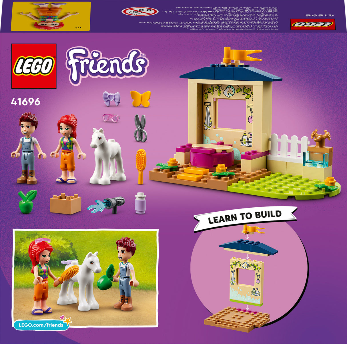 LEGO® Friends Pony-Washing Stable Horse 4+ Set