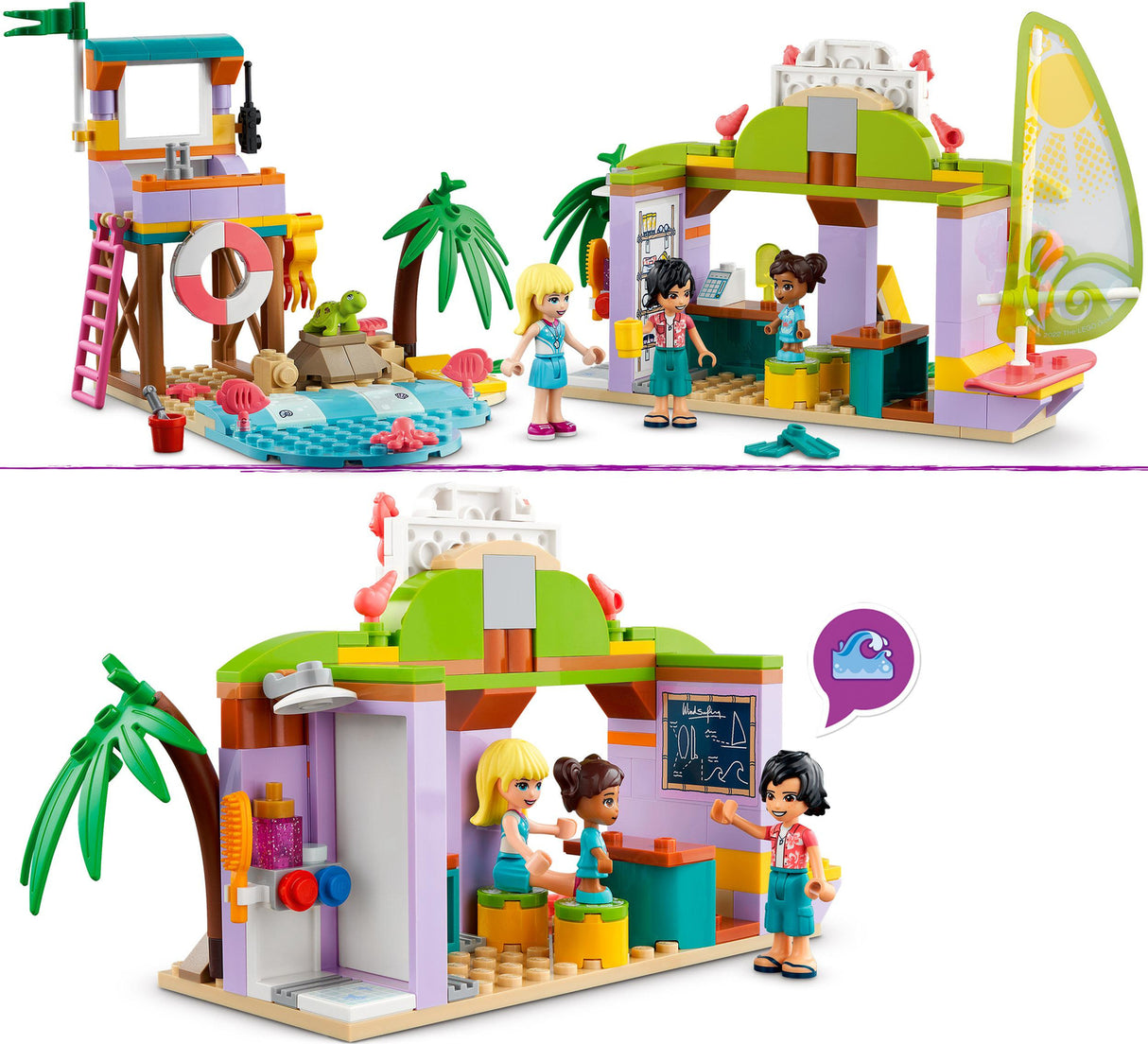 LEGO Friends Surfer Beach Fun Summer Set