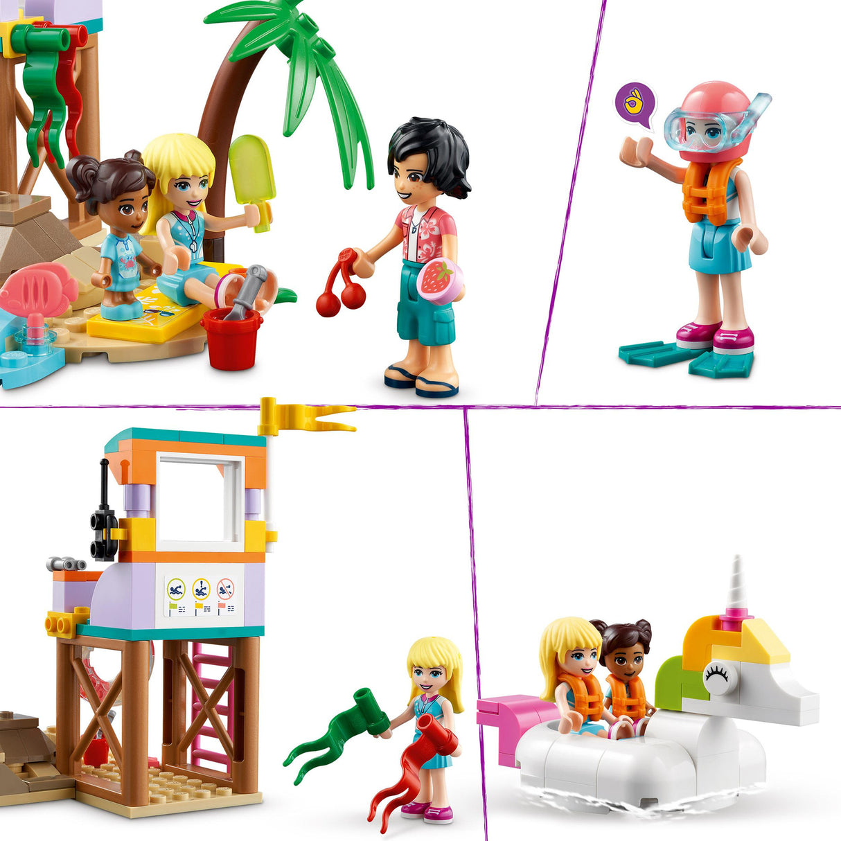 LEGO Friends Surfer Beach Fun Summer Set