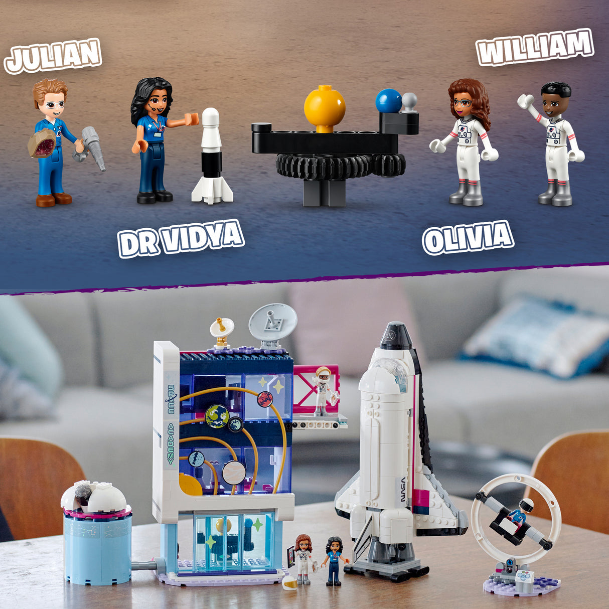 LEGO Friends Olivia's Space Academy Space Toy