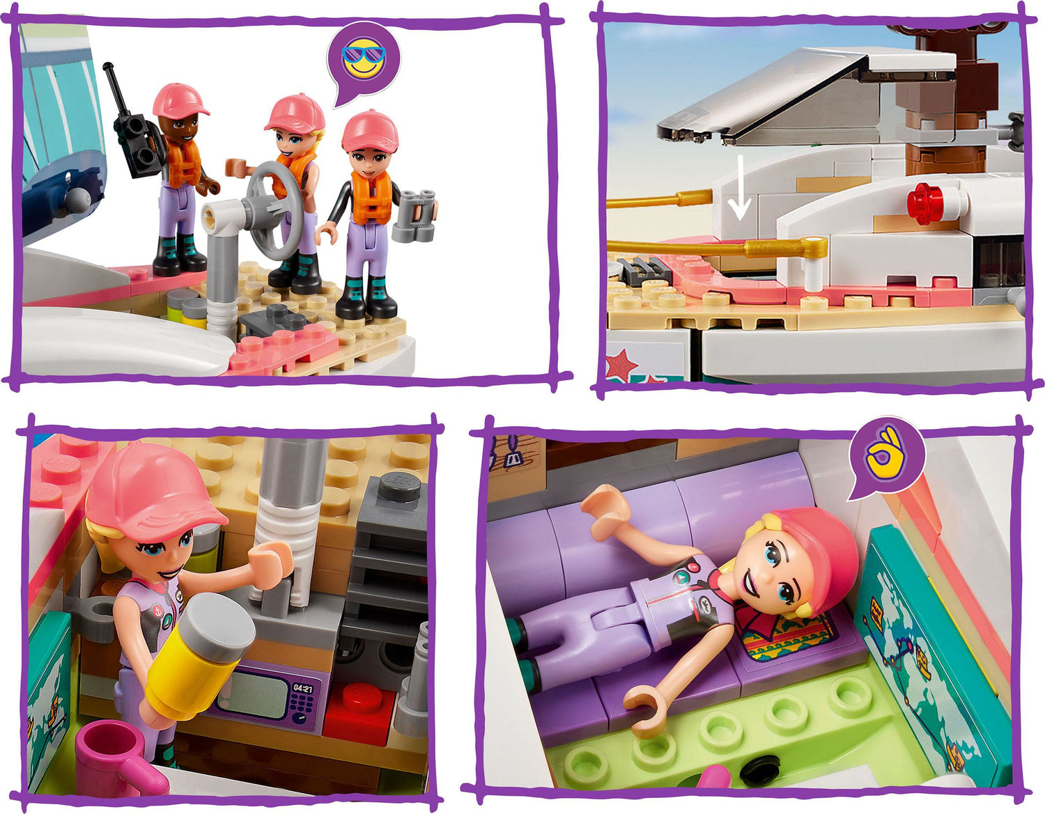 LEGO® Friends Stephanie's Sailing Adventure Set – Givens Books