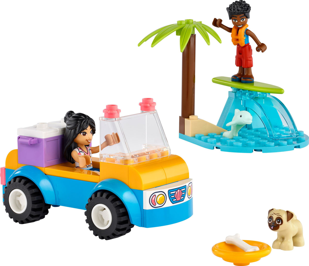 LEGO Friends Beach Buggy Fun Set with Toy Car
