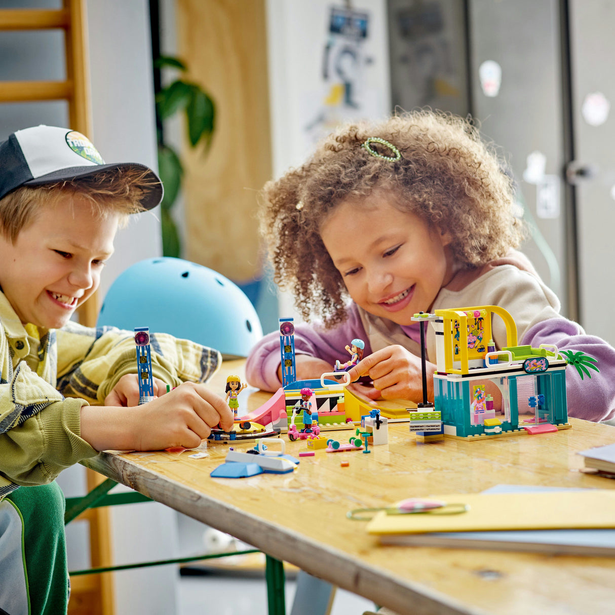 LEGO® Friends: Skate Park Skateboard Set