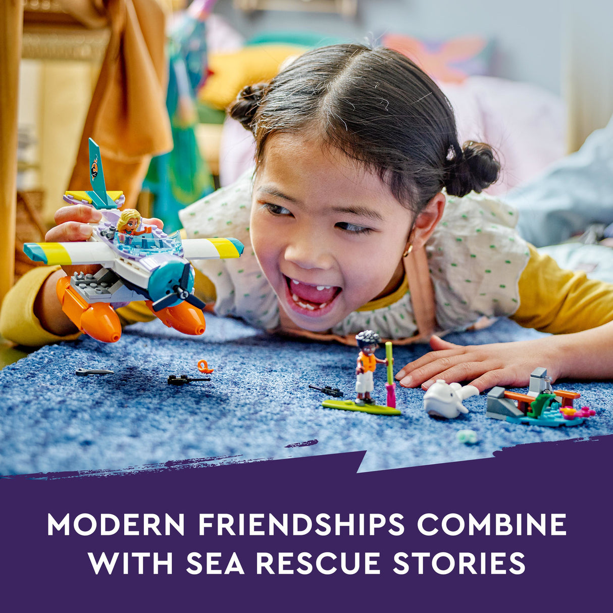 LEGO Friends Sea Rescue Plane Toy Playset