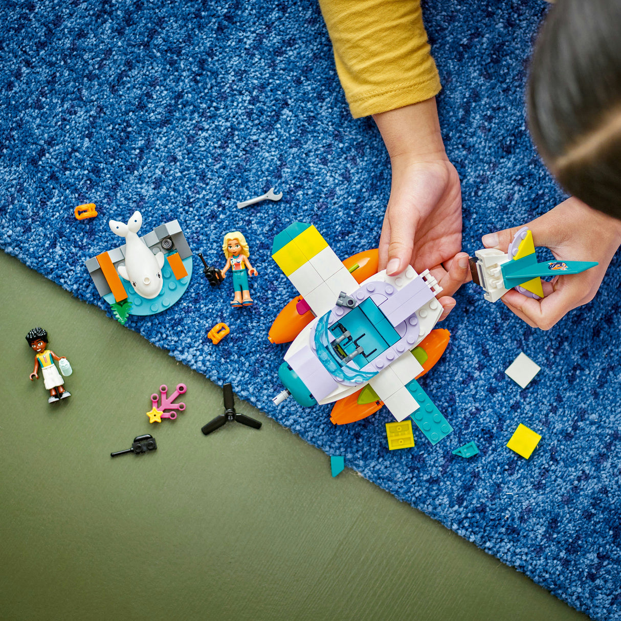 LEGO Friends Sea Rescue Plane Toy Playset