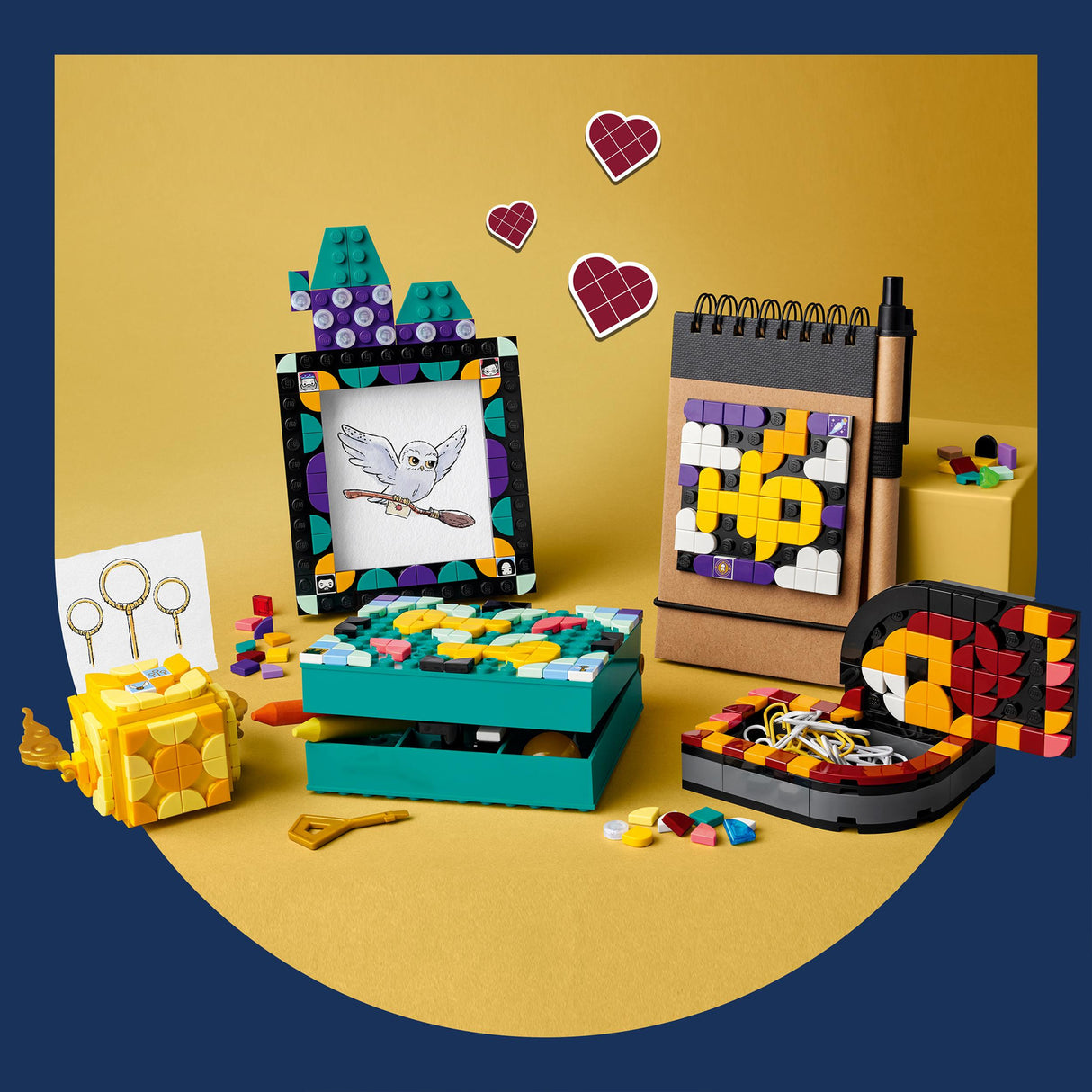 LEGO DOTS® Hogwarts Desktop Kit Kids' Craft Set