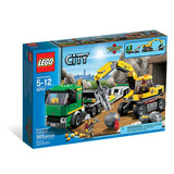 LEGO Excavator Transport