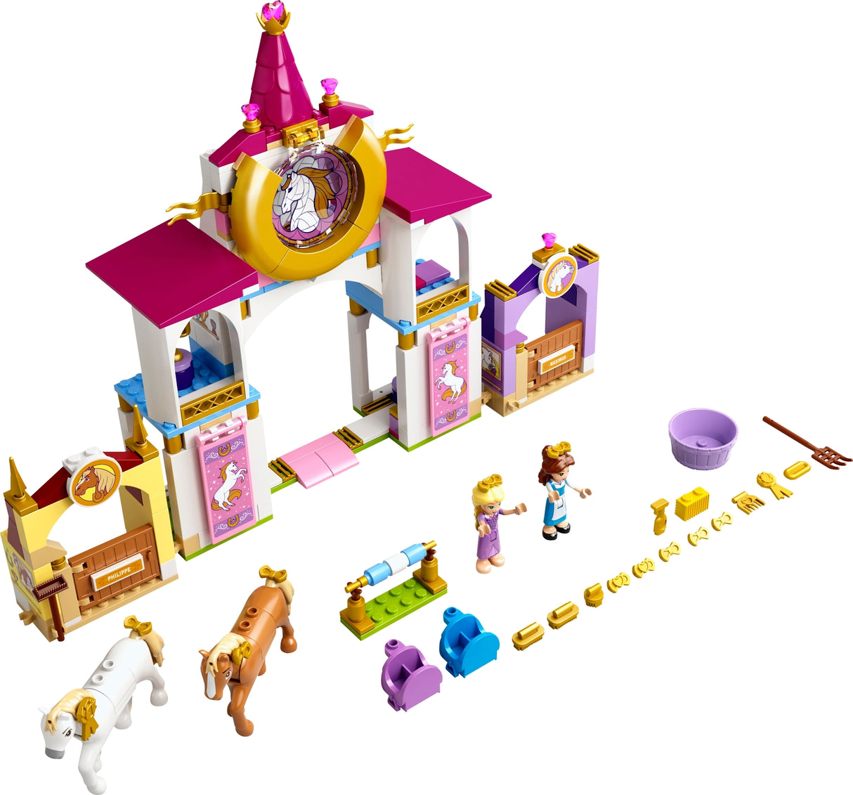 LEGO Disney: Belle And Rapunzel's Royal Stables
