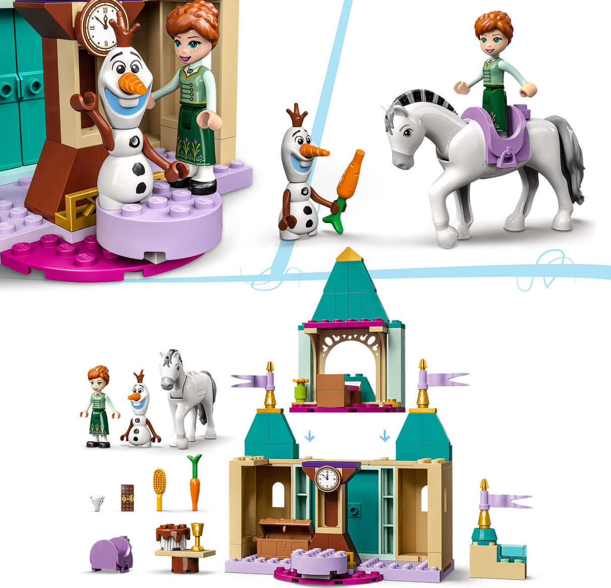 LEGO® Disney Princess Disney Anna and Olaf's Castle Fun Set
