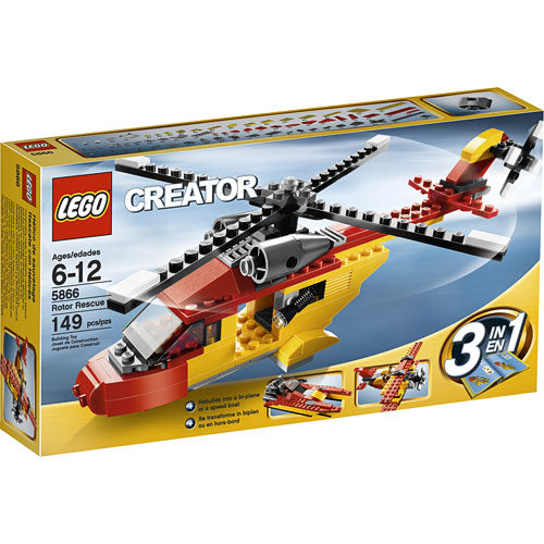 LEGO 5866  - Rotor Rescue 149pc