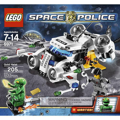 LEGO gold heist lego