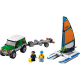 LEGO 4x4 With Catamaran