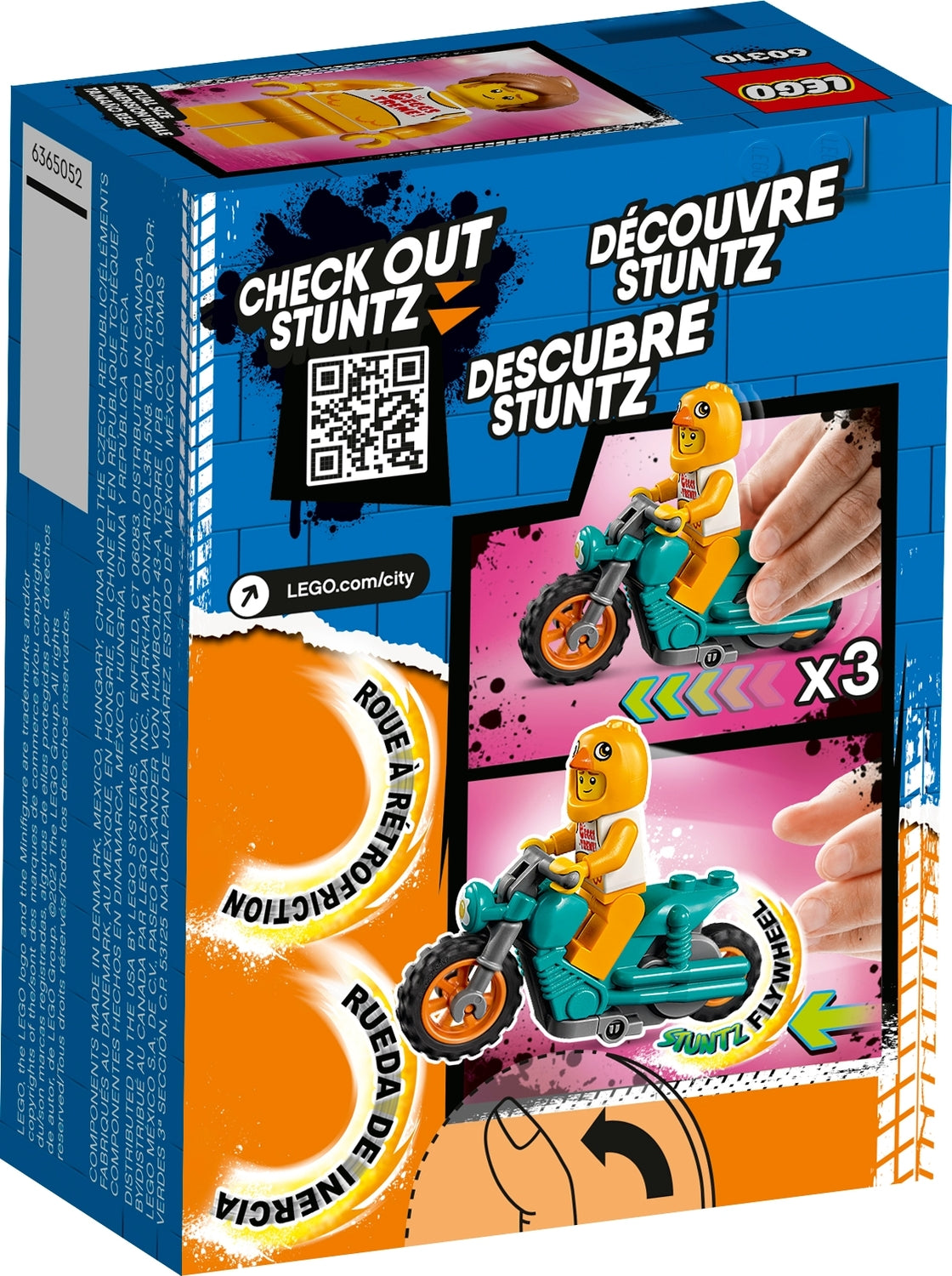 LEGO City: Chicken Stunt Bike
