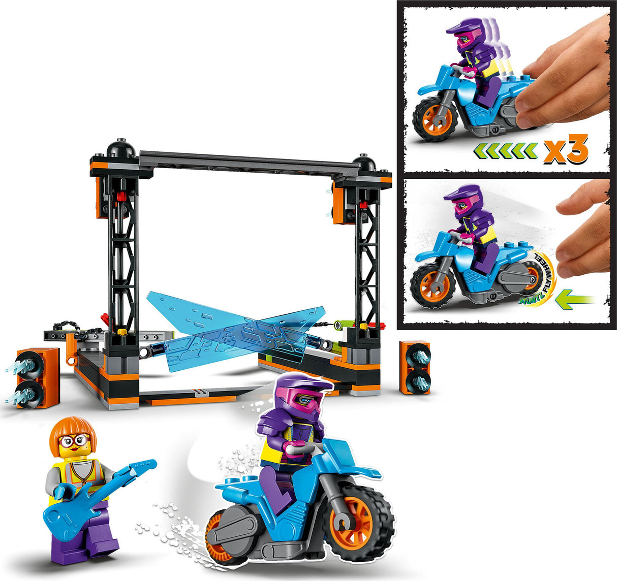 LEGO City Stuntz The Blade Stunt Challenge Set