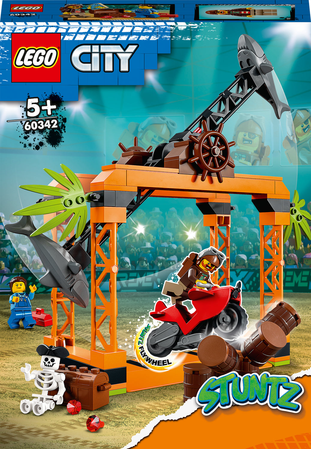 LEGO City Stuntz The Shark Attack Stunt Set