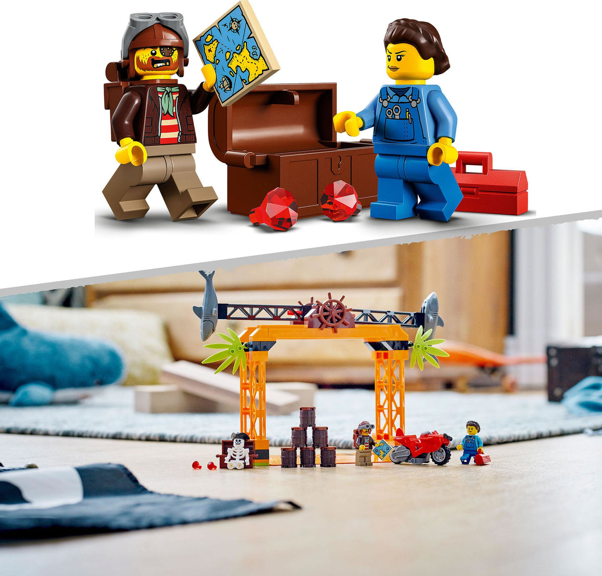 LEGO City Stuntz The Shark Attack Stunt Set