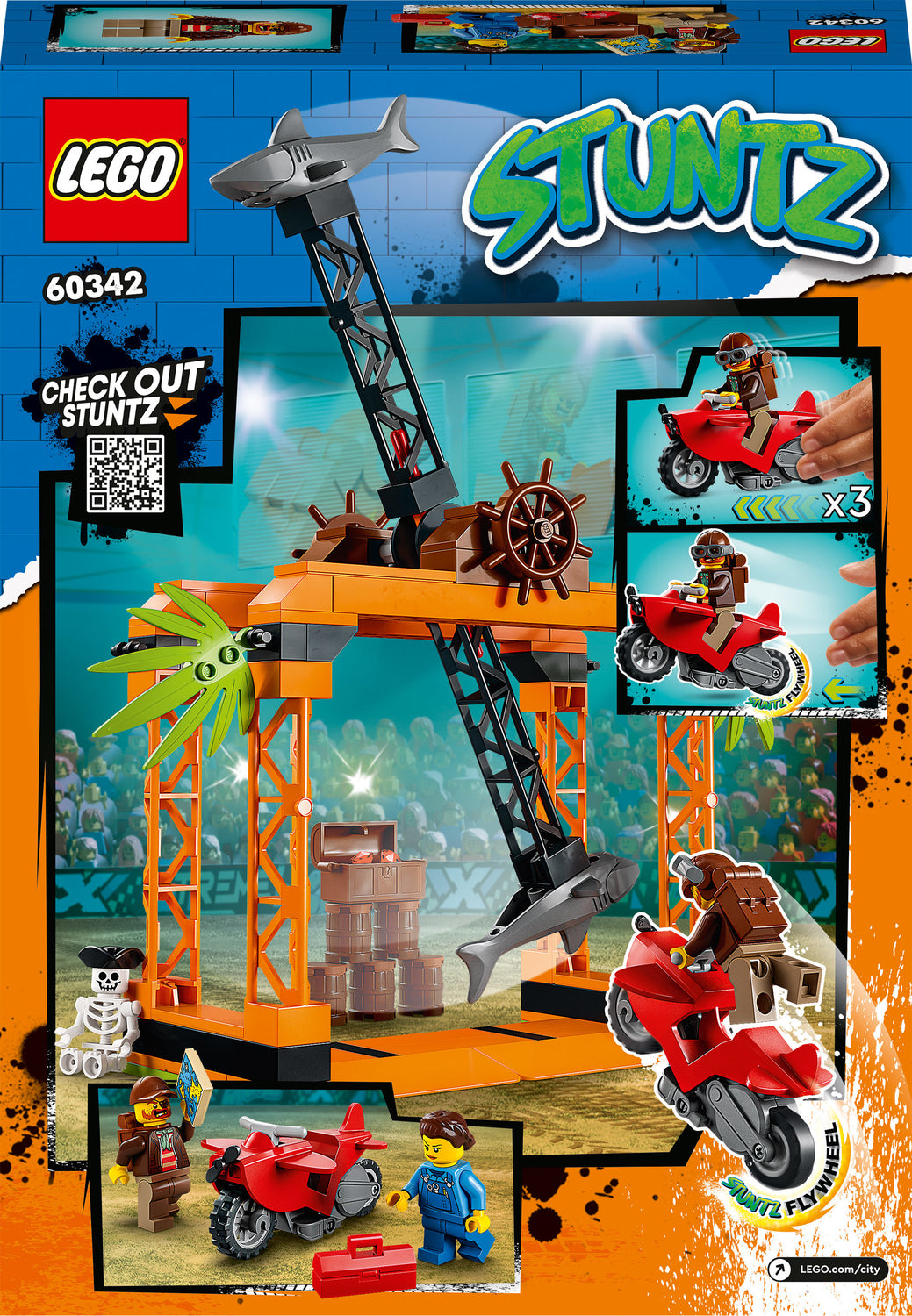 LEGO City Stuntz The Shark Attack Stunt Set
