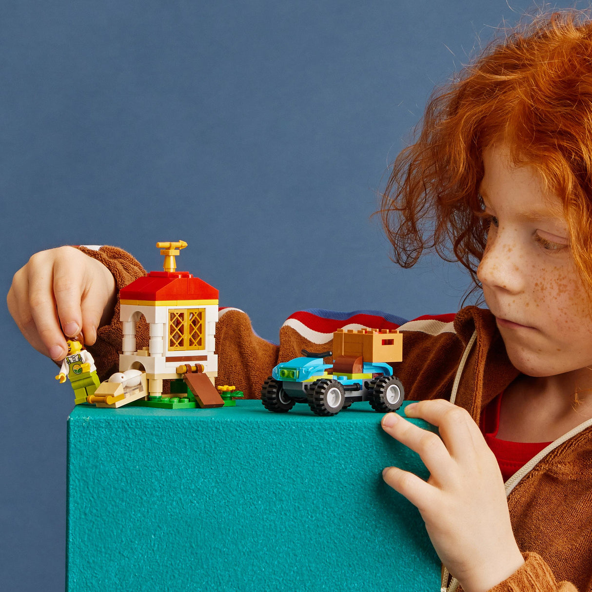 LEGO City Chicken Henhouse Farm Toy for Kids