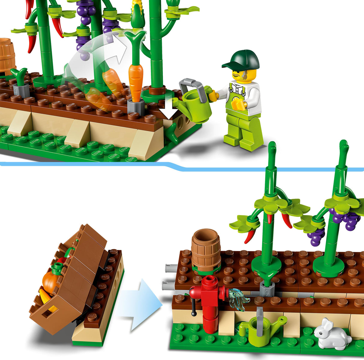 LEGO City Farmers Market Van Farm Toy Set