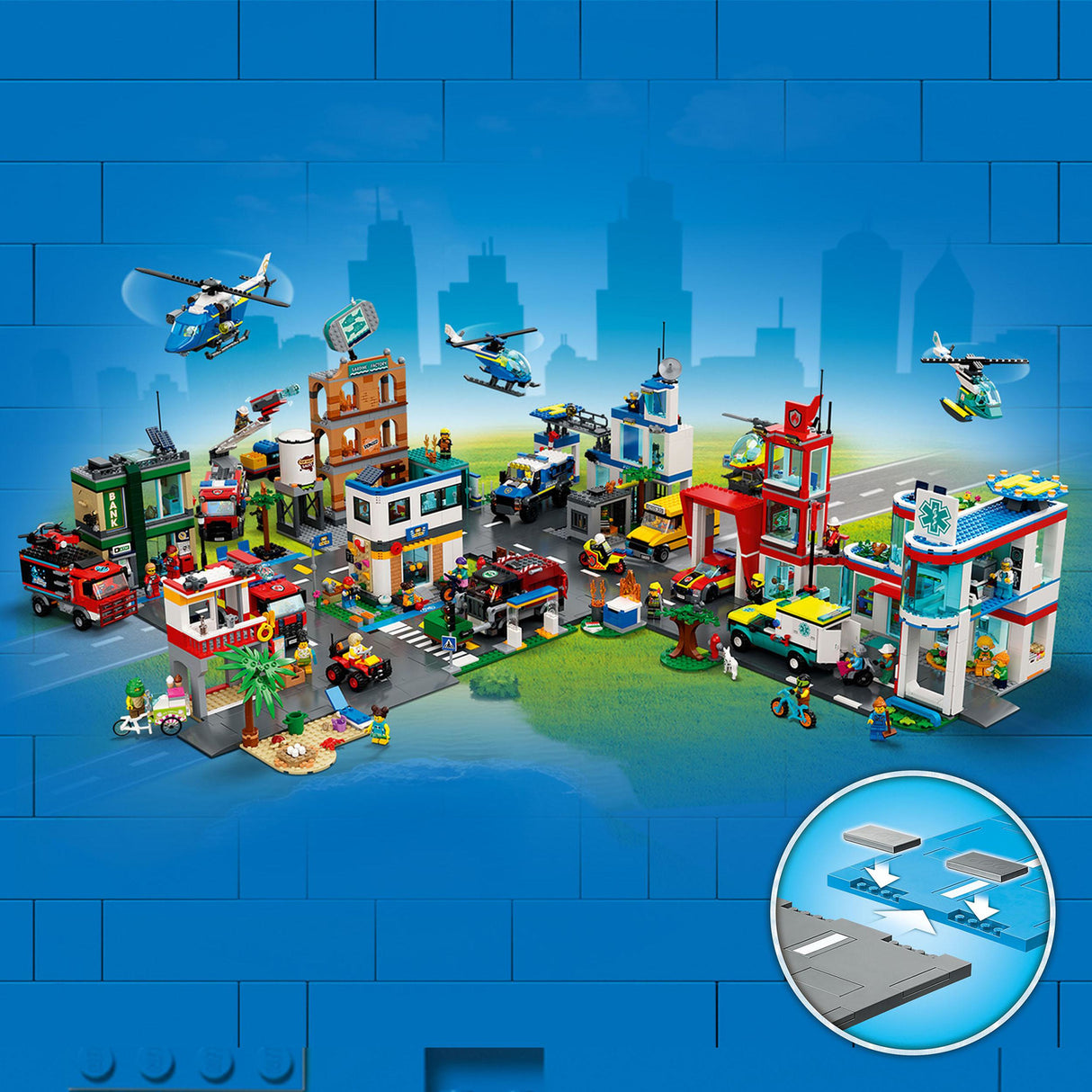 LEGO City Grocery Store Shop Set with Car
