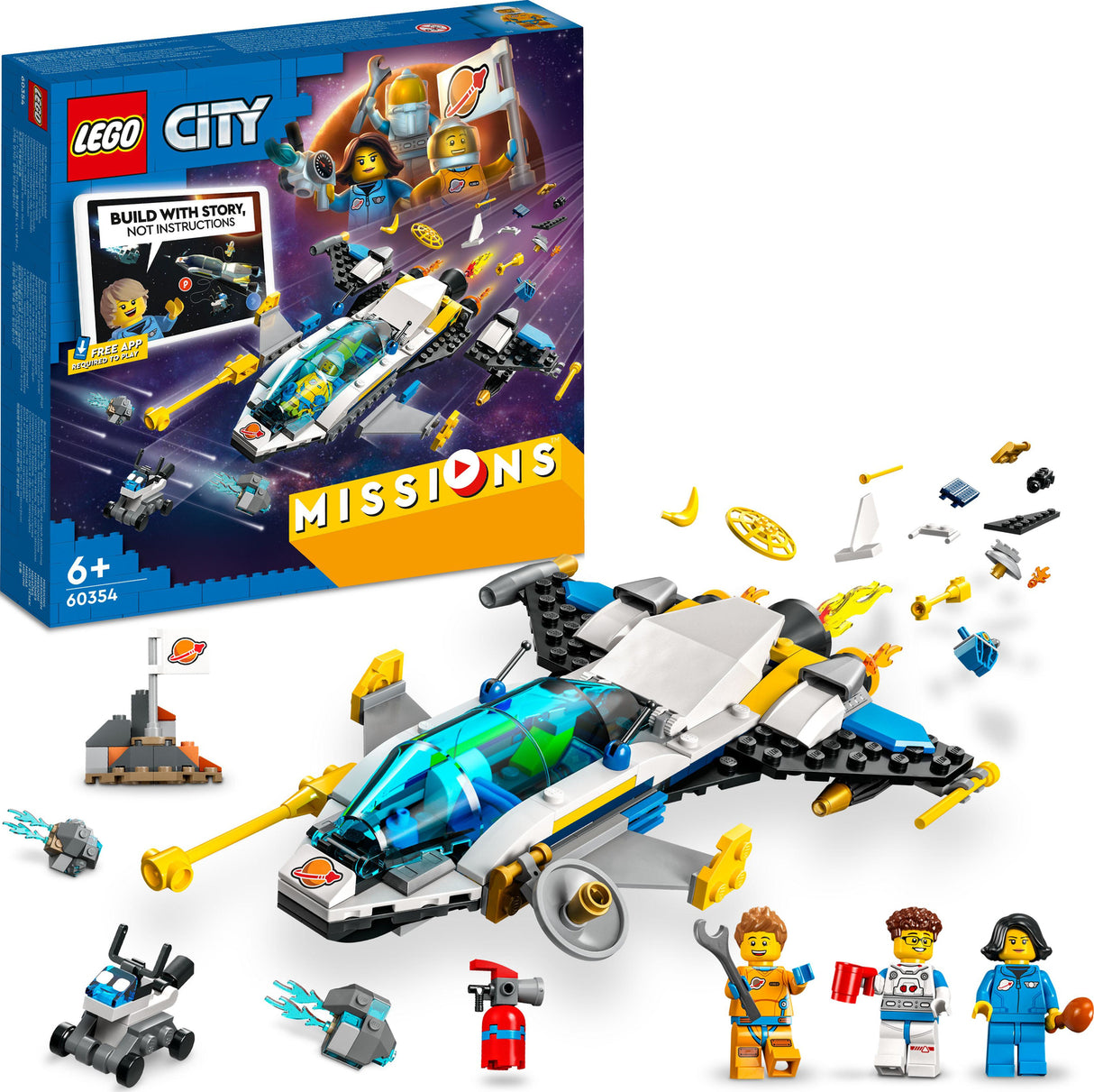 LEGO City Mars Spacecraft Missions Set