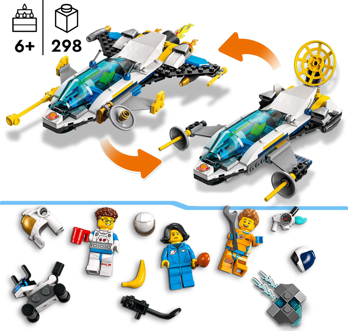 LEGO City Mars Spacecraft Missions Set