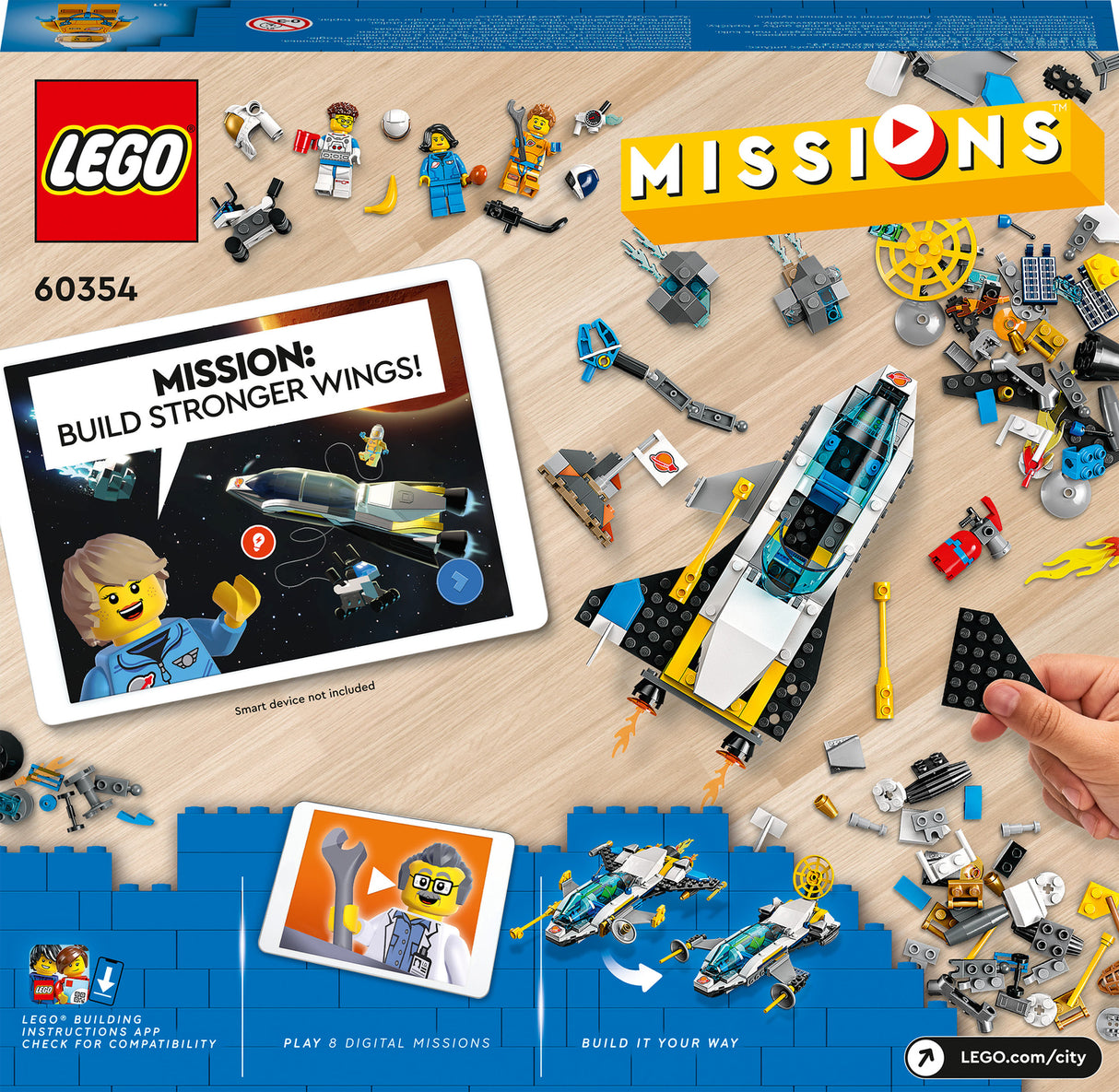 LEGO City Mars Spacecraft Missions Set