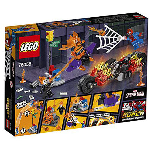 LEGO - Super Heroes 76058 Spider-Man: Ghost Rider Team-up Building Kit (217 Piece)