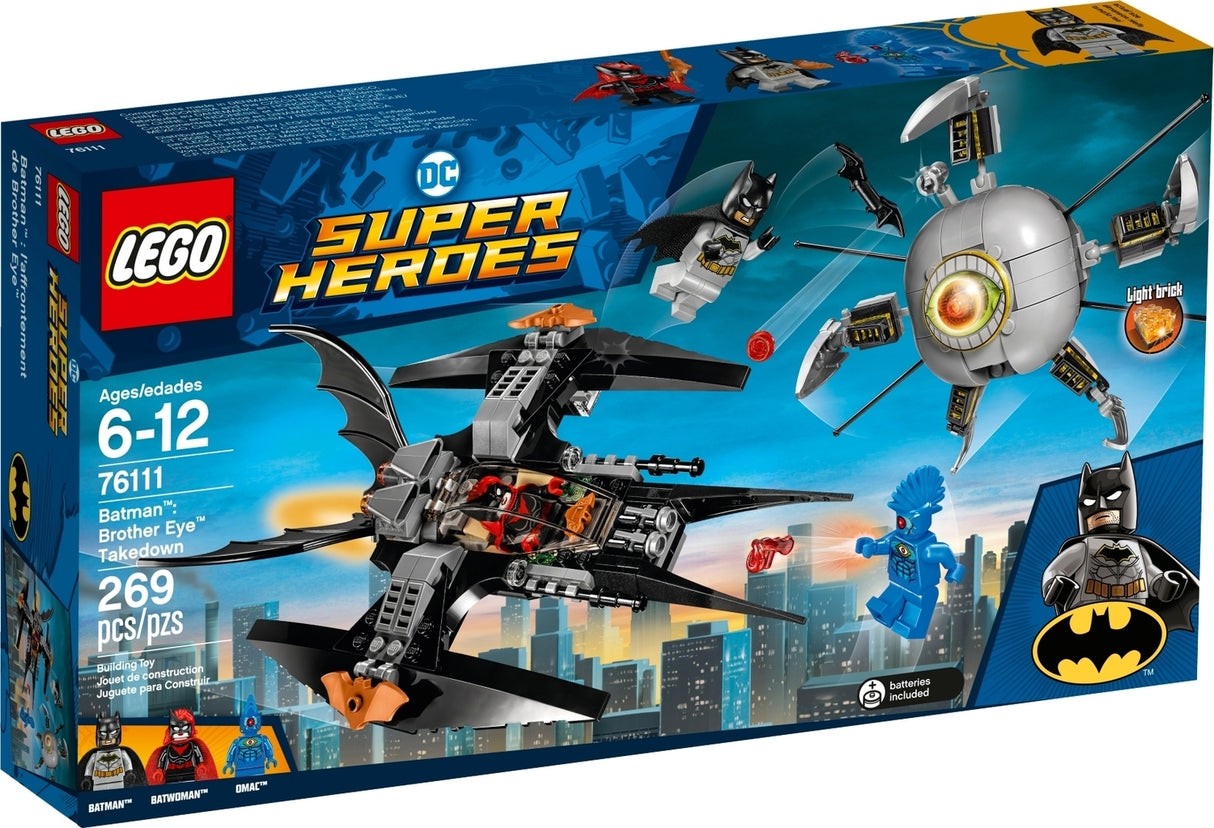 76111 Batman Brother Eye Takedown Dc Super Heroes