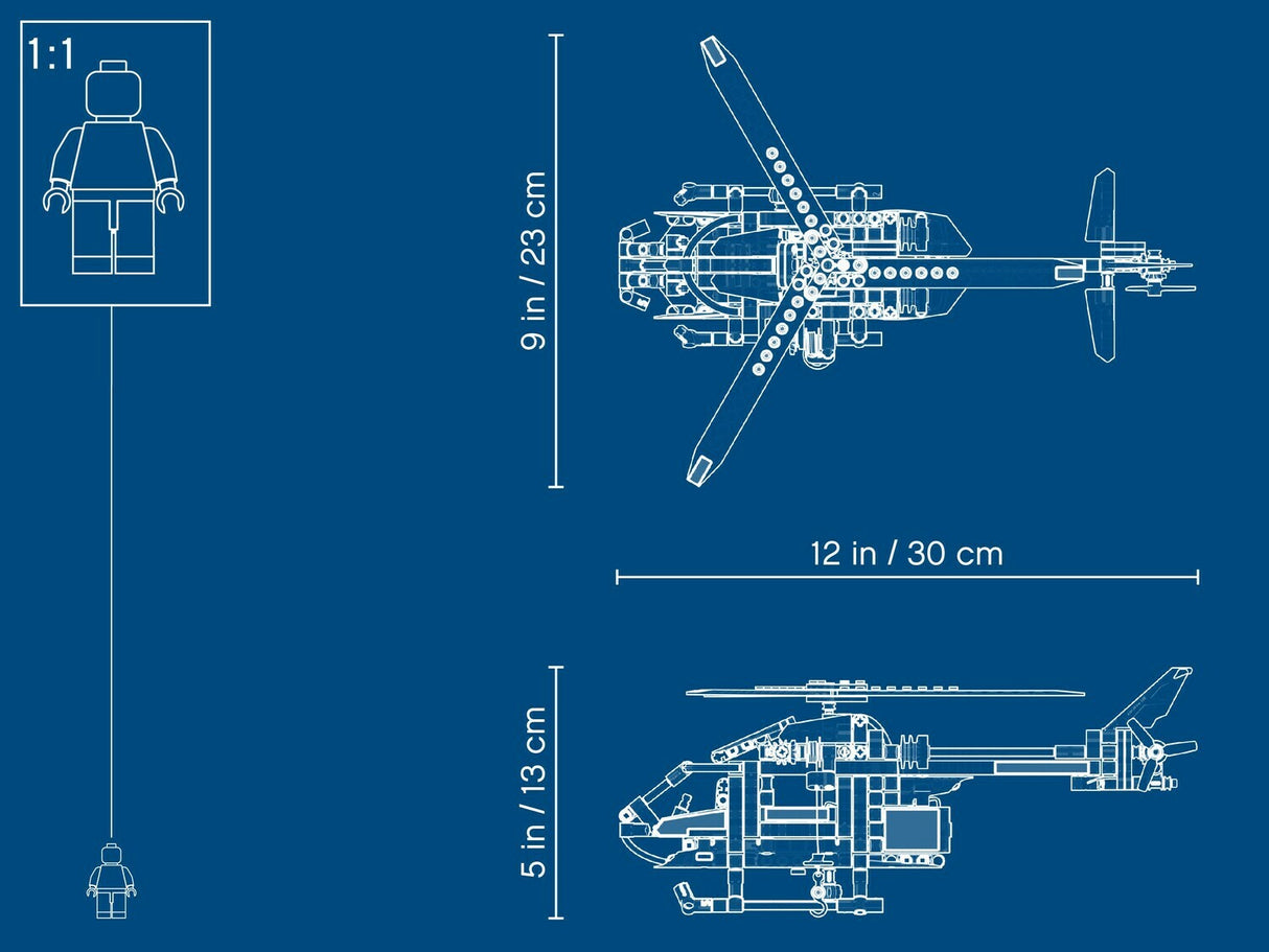 42092 Rescue Helicopter Technic