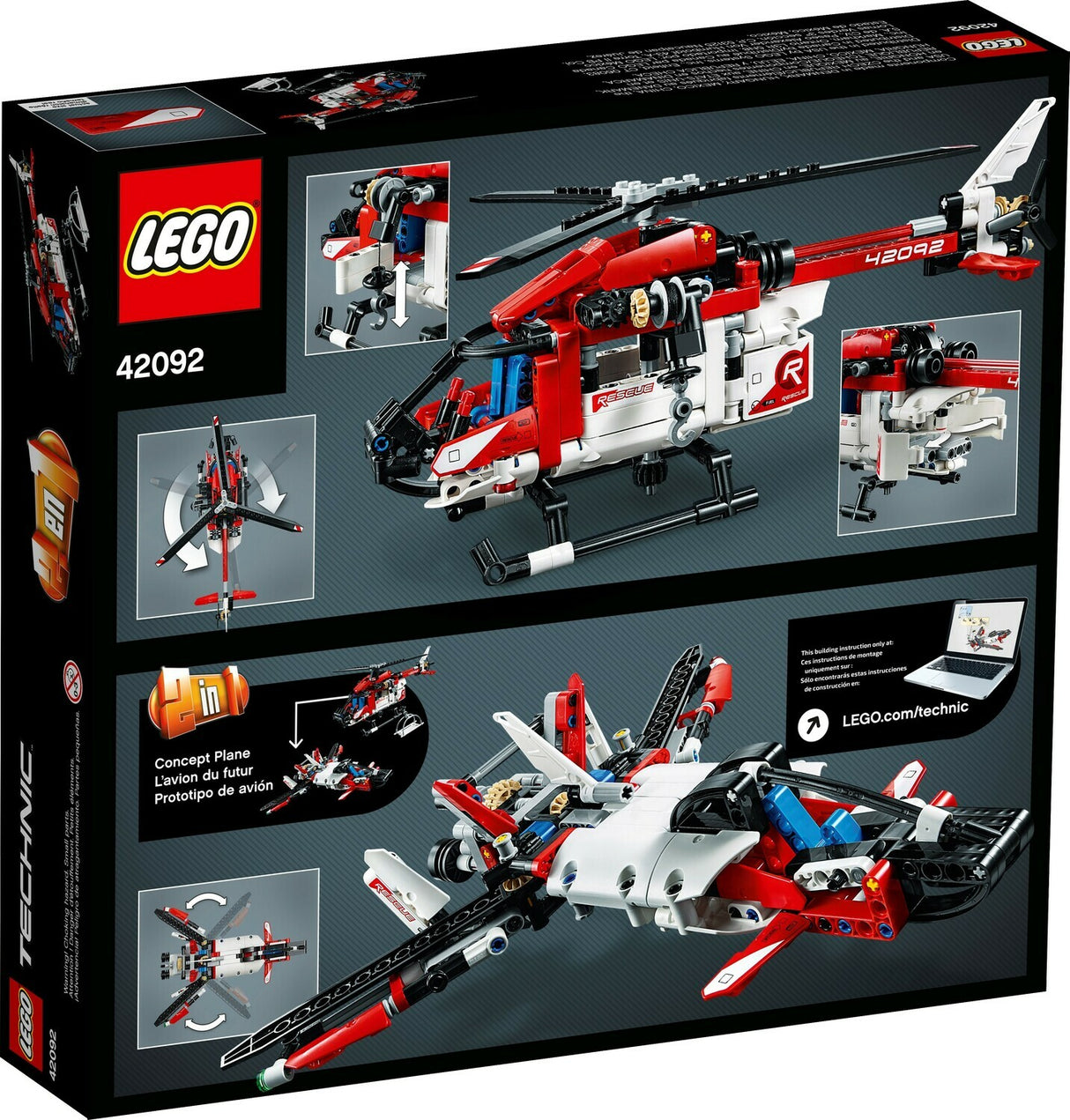 42092 Rescue Helicopter Technic