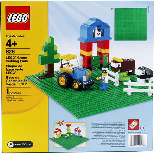 LEGO - Green Building Plate (32 X 32 Stud