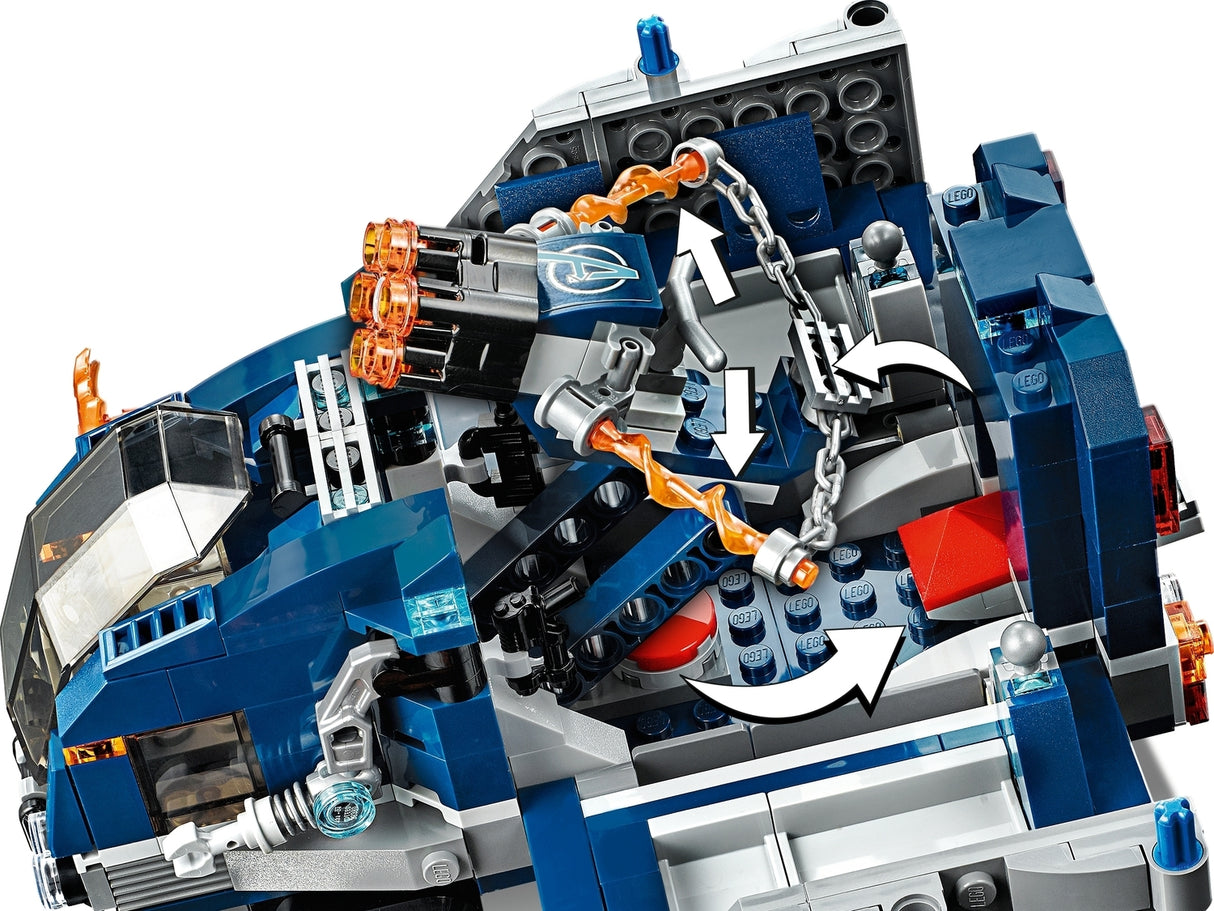 76143 Avengers Truck Takedown