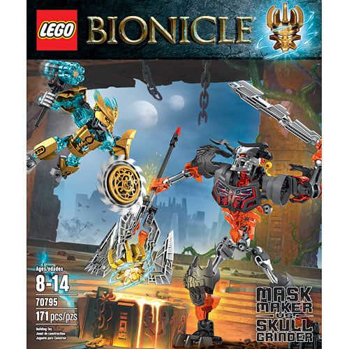 LEGO Mask Maker vs. Skull Grinder