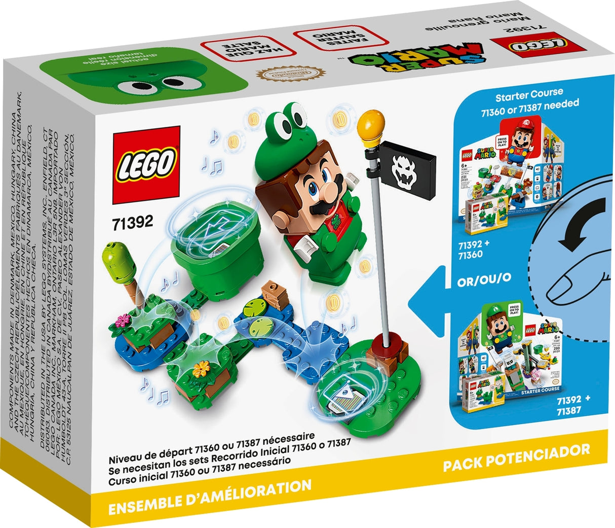 LEGO Super Mario: Frog Mario Power-Up Pack