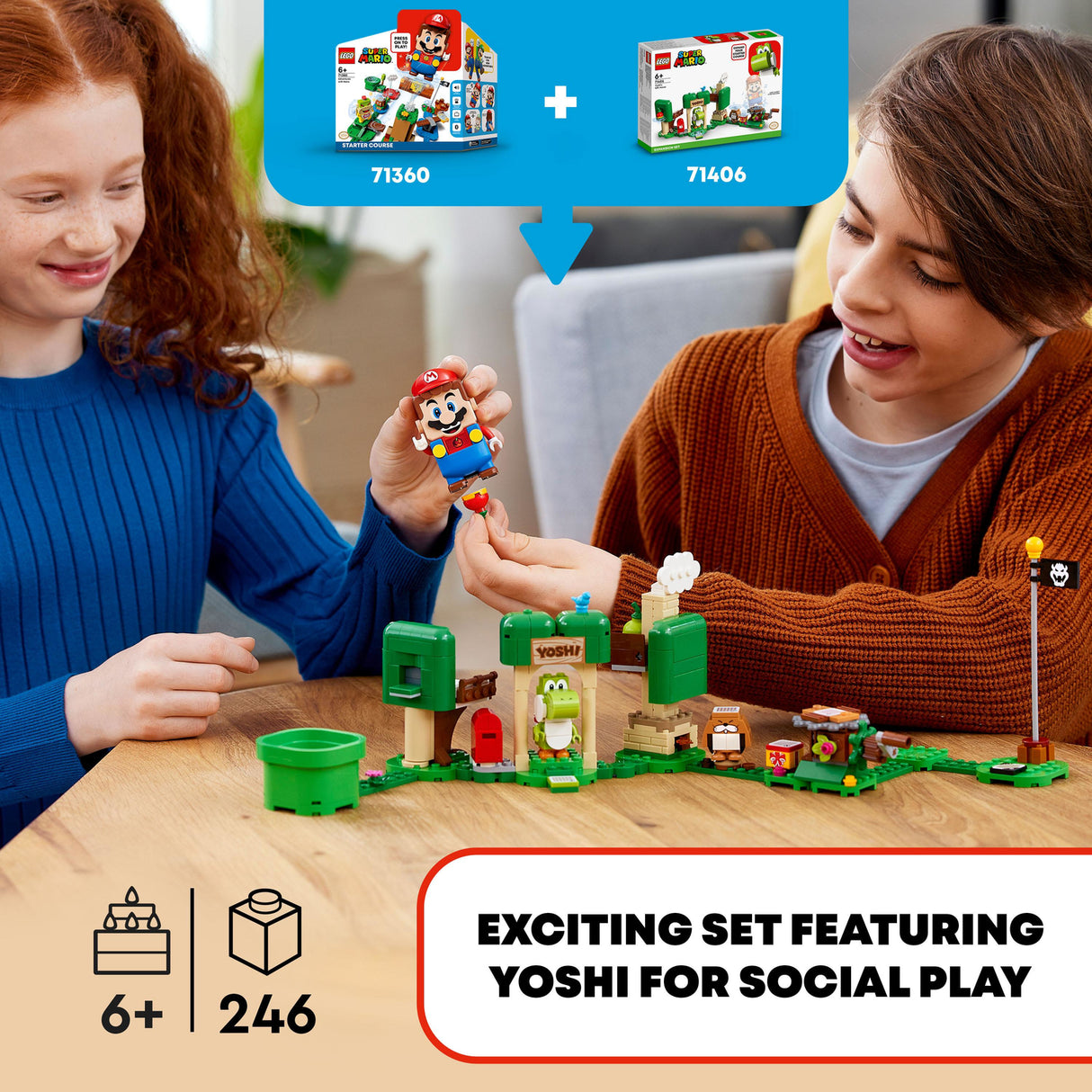 LEGO Super Mario Yoshi's Gift House Exp. Set