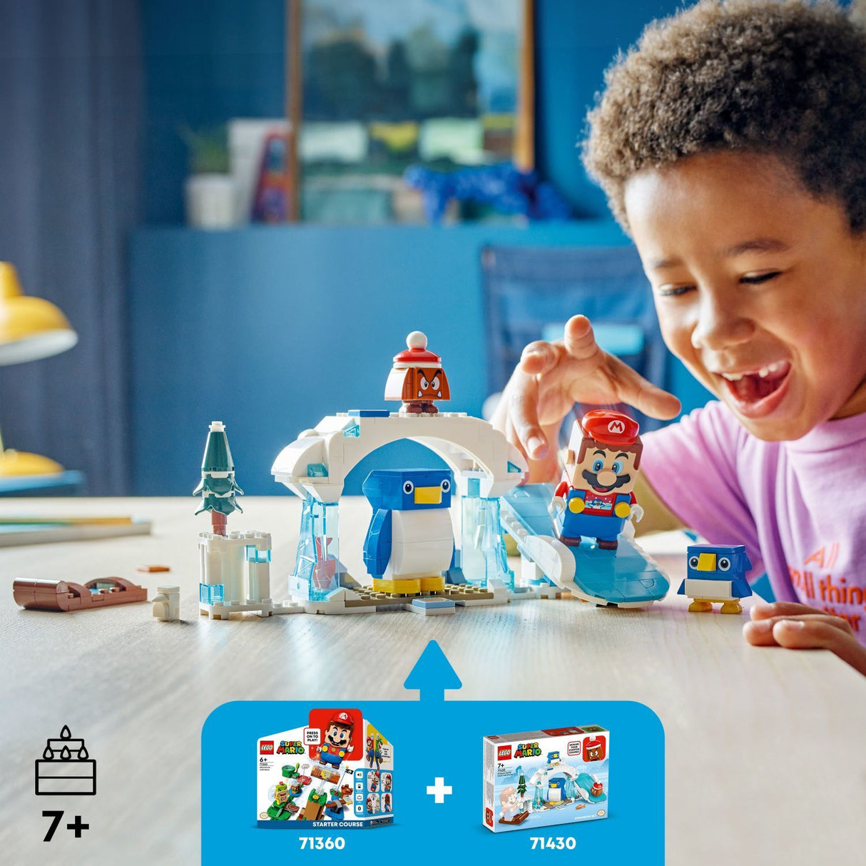 LEGO® Super Mario™ Penguin Family Snow Adventure Expansion Set