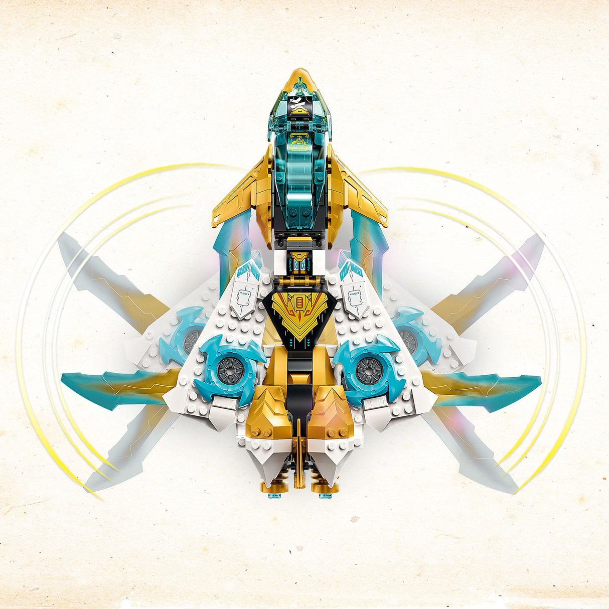LEGO NINJAGO Zane's Golden Dragon Jet Set